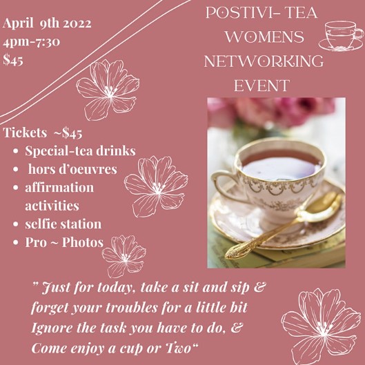 Positivi-Tea Event Flyer